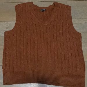 Burnt Orange Wild Fable Sweater Vest 